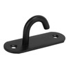 5pcs Ceiling Hook Pad Thickened Black Stainless Steel Baking Painting