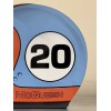 steve mcqueen RACING open face Helmet Style Sign lemans daytona