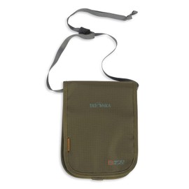 Tatonka RFID B Neck Pouch Loose Green olive Size:20 x 14 x 2 cm, 0.001 Liter