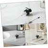 Gatuida 2pcs Reusable Stainless Steel Soap Dispenser Pump Top Replacement
