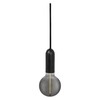 LEDVANCE Vintage 1906 Round Pendant Light E27, Black, Max. 25