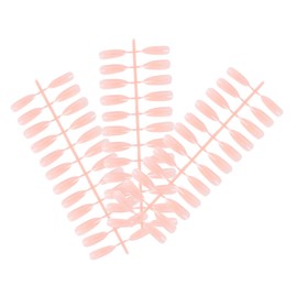 Healeved Unique Design 72pcs False Nails Long and Pointed Shape Women's Nail Decoration Removable Art False Nails Style