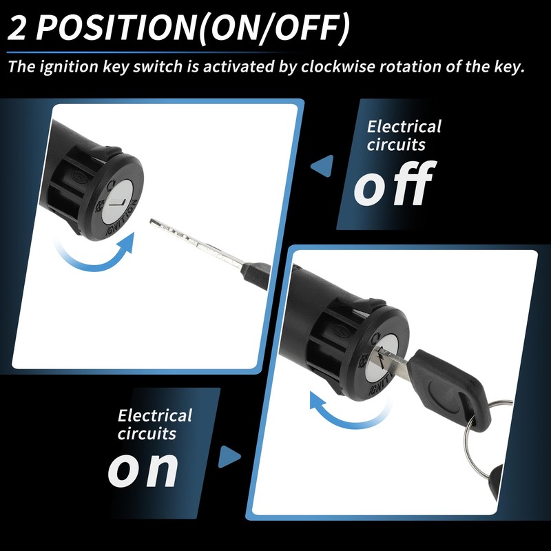 TUCKBOLD Motorcycle Ignition Switch Set for Surron Light Bee X/S