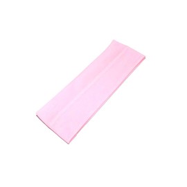 WESTEND CHOICE 7cm Wide Headbands Plain Stretchy Hairband Unisex Kylie Headband Bandeau Gym Exercise Headbands for Women & Men Soft Yoga Head Band (Light pink)