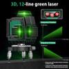 [2025 Upgraded] 3D laser level, Elikliv 3x360° Laser Marker, Green