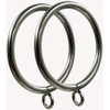 Metal Curtain Ring, 2 inch Inner Diameter,with Eyelet,Fits up to