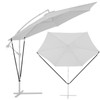 Kingsleeve Wind protection for cantilever parasols, robust metal hooks, variable,