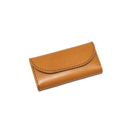 [TOCHIGI LEATHER] Key Case Tochigi Leather Flap Special Handmade Cowhide Leather Made in Japan - -