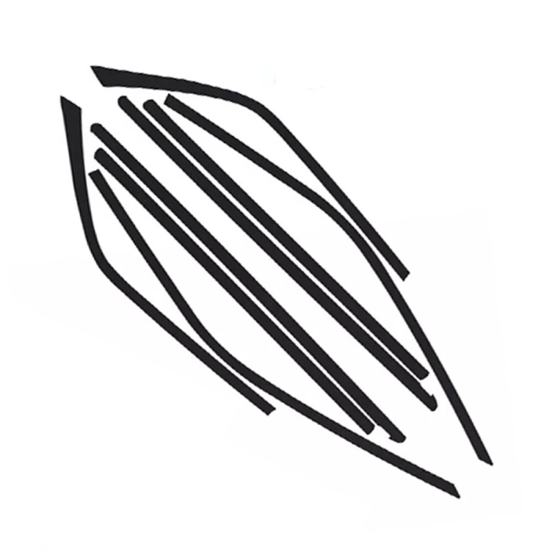 Cahuczlhoz For Chrysler 300 2011-2023 Side Window Trim Chrome Delete