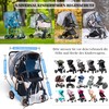 bemece Rain cover for pram, rain cover for buggy, comfortable