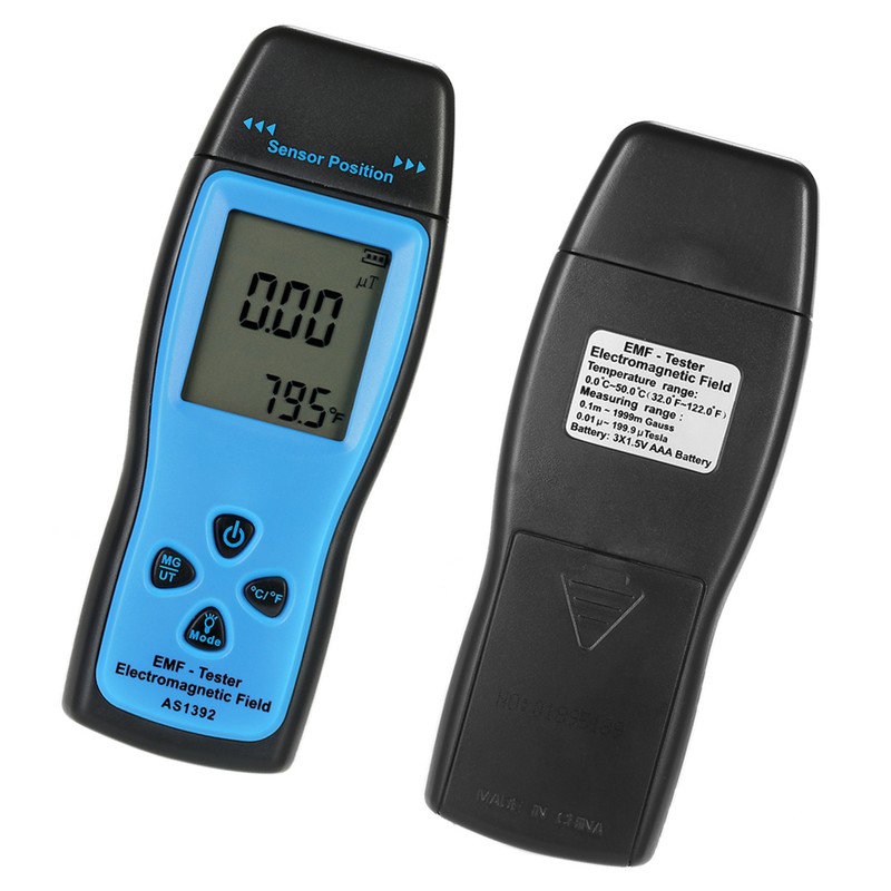 Handheld Mini Digital LCD EMF Tester Electromagnetic Field Radiation Detector