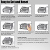 2 Pack disecu Heavy Duty 4 Digit Combination Lock, One