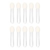 10 Pcs Eyeshadow Applicator Eyeshadow Brush Makeup Tools, Sponge ened,