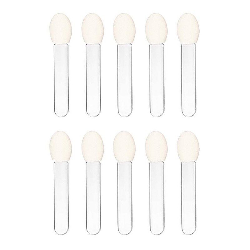 10 Pcs Eyeshadow Applicator Eyeshadow Brush Makeup Tools, Sponge ened,