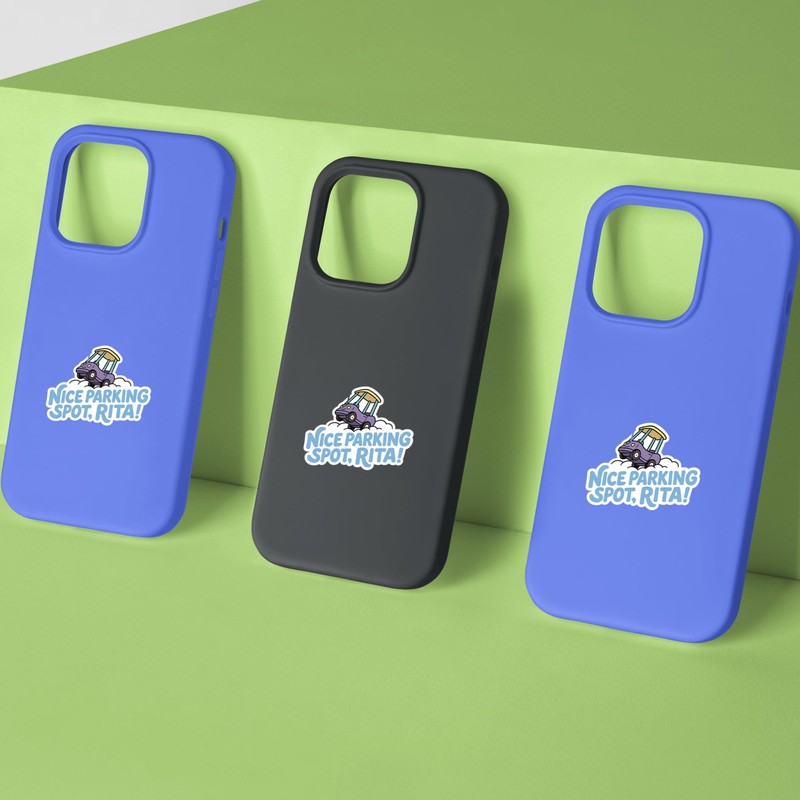 Nice Parking Spot Rita Car Decal - Waterproof Vinyl Stickers