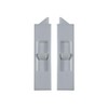 WRS 2-5/8" Tilt Latch Set - White 3/16" Snap