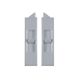 WRS 2-5/8" Tilt Latch Set - White 3/16" Snap