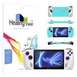 Healing Shield Screen Protector 2pcs and Surface Protector 1pcs for ASUS ROG Ally, Clear Oleophobic Coating LCD Guard Film Ally-Clear-FB