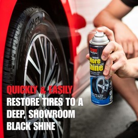 Stoner Car Care 91044-3PK Original More Shine Tire Shine Spray – Tire Dressing Restores Deep Matte Black Finish with Long-Lasting Rain-Resistant Protection, Dry-to-Touch – 12 oz (Pack of 3)