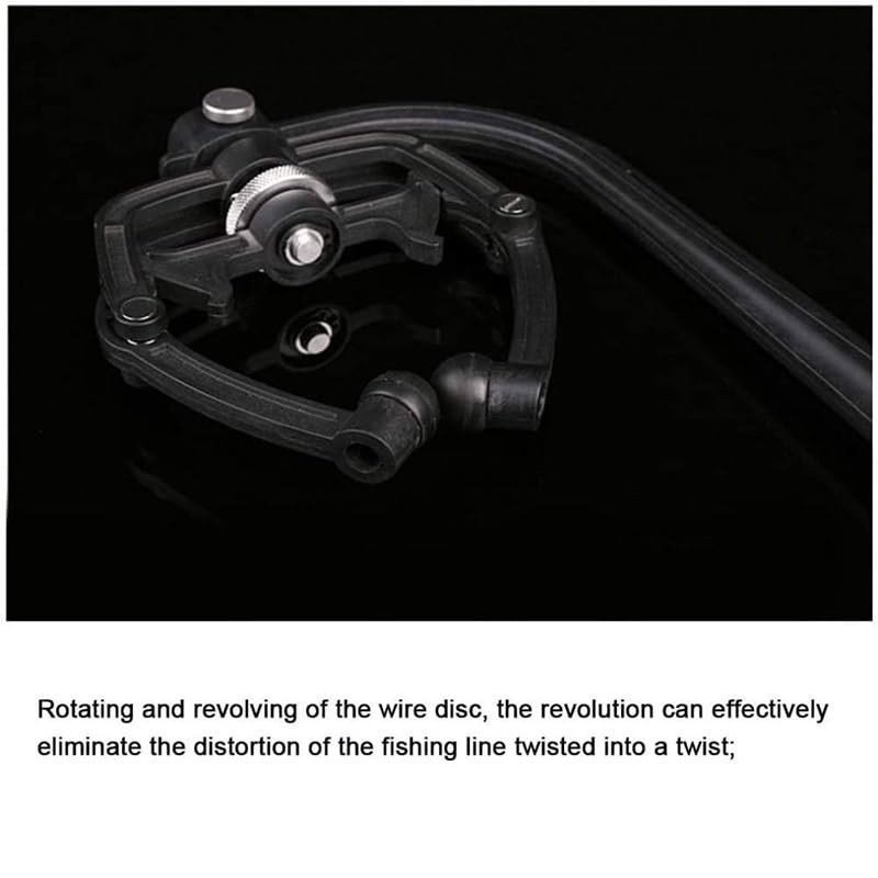 AIMALL Fishing Reel Winding Tool, Fishing Line Rewinder, 18.5in/47cm Wire