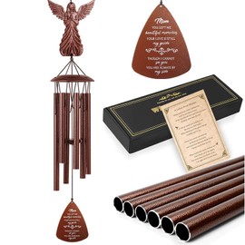 VENBEEL Mom Memorial Wind Chimes, Sympathy Gifts for Loss of Mom, Memorial Gifts for Mother Bereavement Condolence Remembrance