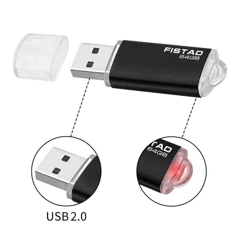 64GB USB Memory Stick USB 2.0 Flash Drive Thumb Drive