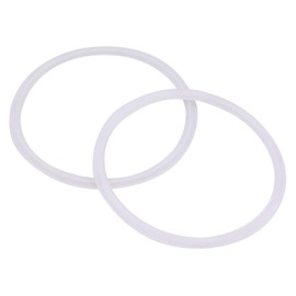DERNORD Silicone Gasket Tri-clover (Tri-clamp) O-Ring - 4 Inch ( Pack of 2 )