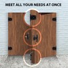 BTEOBFY Double Door Shed Hardware Kit - Complete with Latches,