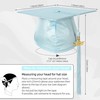 D DODOU Kindergarten Graduation Cap for Kids Shiny Preschool Cap