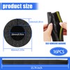 16 Pack Pipe Insulation Foam Tube, 3/4'' Self Adhesive Pre