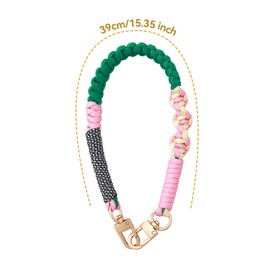 CHUQING Cell Phone Chain, Short Wrist Strap, Phone Lanyard, Cell Phone Chain, Short Keychain Bracelet