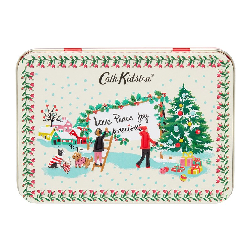 Cath Kidston Beauty Shine Bright Hand & Lip Tin (With