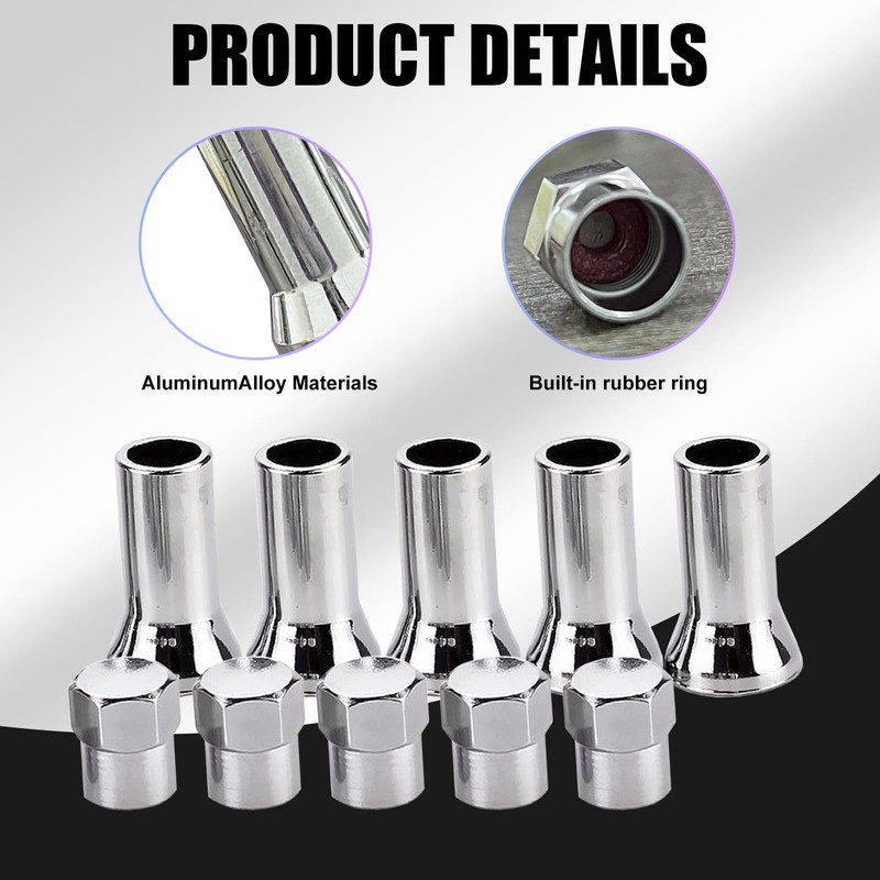 awlbed 10 PCS Car TR414AC Tire Valve Stem Sleeve and