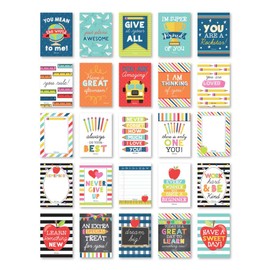 25 School Lunch Box Notes For Kids, Inspirational Motivational Cards For Boys Girls From Mom, Encouraging for Student Children Teens, Thinking of You Positive Affirmations Encouragement Lol Fun Love
