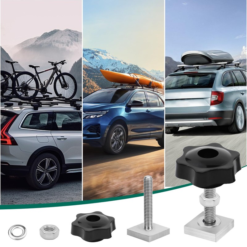 BEASAFY 6 x T-Nut Adapters M6 x 35 mm, T-Nut