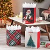 Christmas Gift Bags Large with Handles 3 Pack