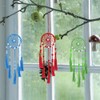 INFUNLY 12 Sets Small Dream Catcher Kit Boho DIY Mini