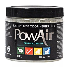 PowAir Earth's Best Odor Neutralizer PowAir Gel - Tropical Breeze Scent