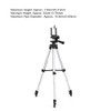 Portable Phone Tripod 110cm Extendable Stand with 1/4 Inch Screw