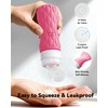 Travel Bottles for Toiletries Silicone Travel Size Containers 3.4oz 1.7oz