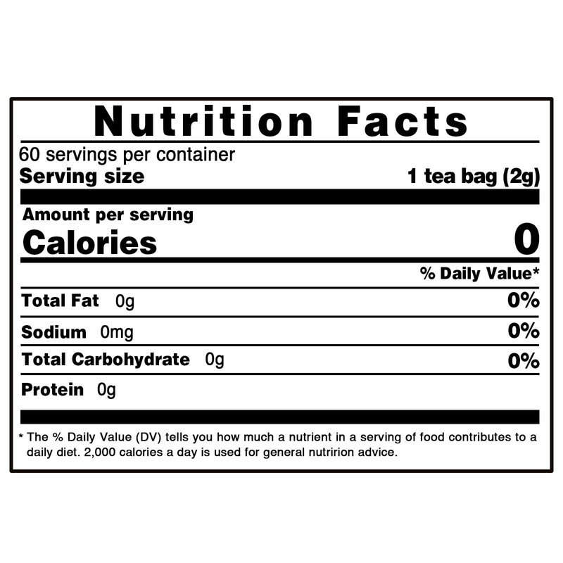 TEARELAE - Parsley Tea Bags - 60 Count - 100%