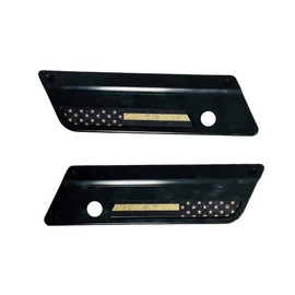 Kustom Cycle Parts Premium Aftermarket Rustic American Flag Saddlebag Inserts! Comes in pairs. Fits Harley Davidson Touring Models. Street Glides Road Glides Road King Ultra Eletra Glide. Made in USA (2013 and Older)