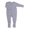 Joha Merino Wool Children's Sleepsuit Pyjams with fold-Over Foot Covers