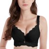 FallSweet Padded Push Up Lace Bras for 34A to 44C