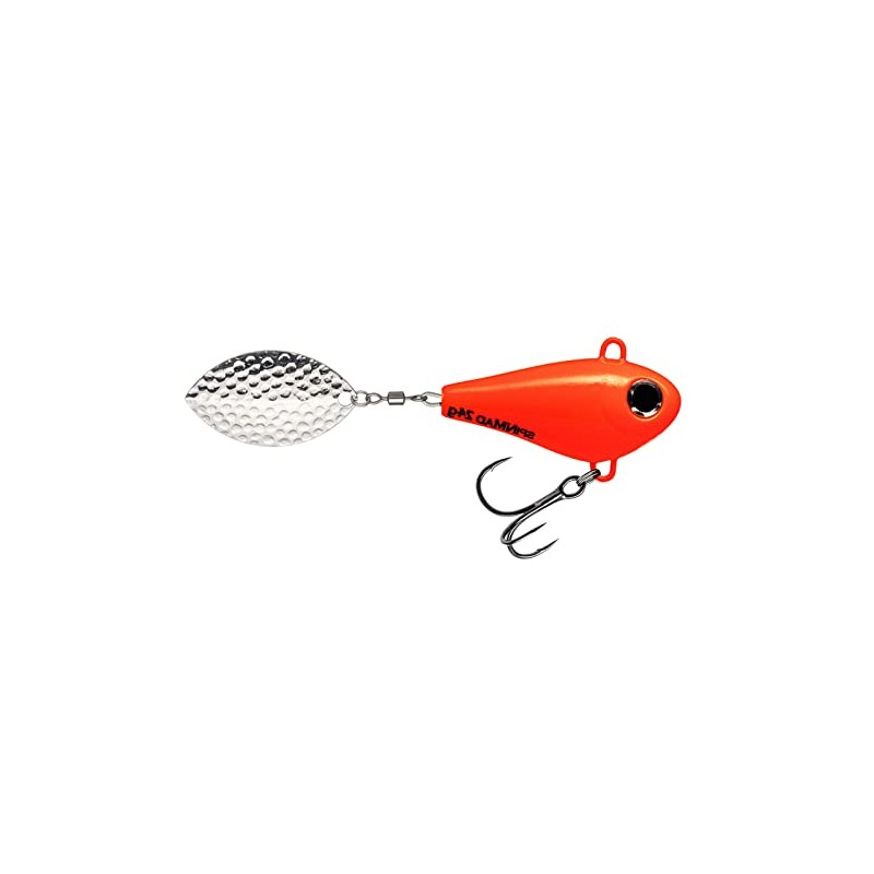 SpinMad Jigmaster 24g Jig Spinner Lead Head Spinner Colour Favourite