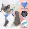 SlowTon Cat Harness Leash Set, Stylish Adjustable Breathable Escape Proof