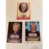 2016 DECISION 2016 HILLARY & BILL CLINTON "3-CARD LOT"