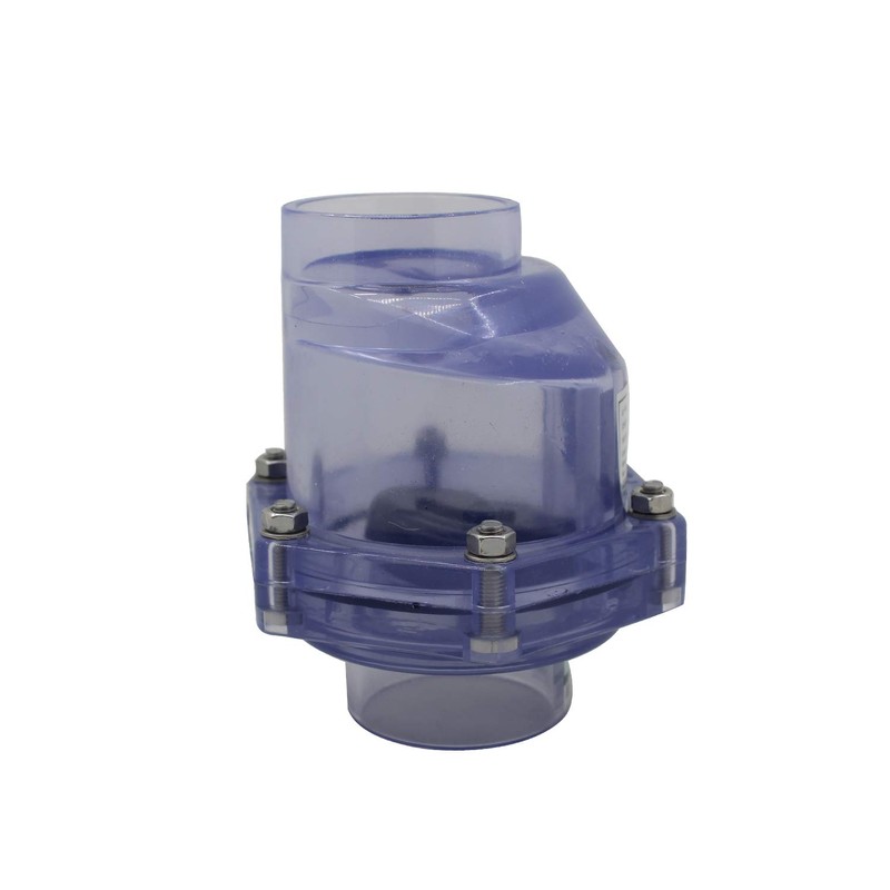 OemClima Check Valve Drain UPVC Horizontal Backflow Seal Waste Water