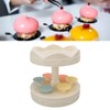 6 Trays 2 Tier Automatic Rotating Dessert Cupcake Display Table