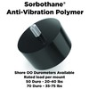 Isolate It!: Sorbothane Male/Male Vibration Stud Mount - 1/4-20 -